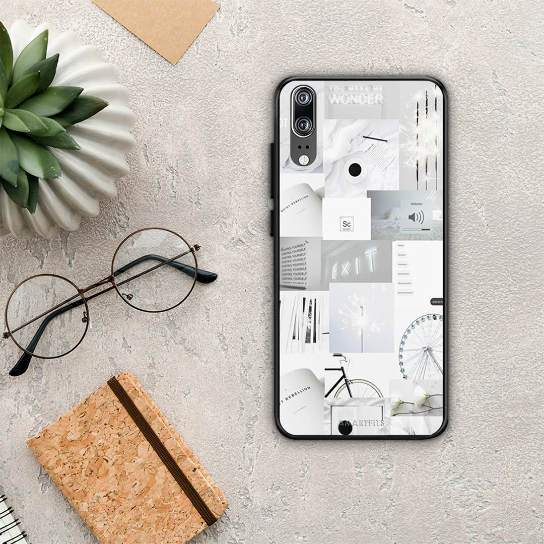 Collage Make Me Wonder - Huawei P20 case