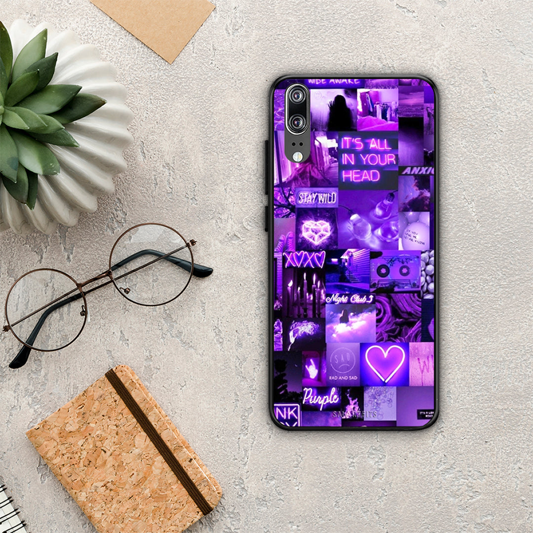 Collage Stay Wild - Huawei P20 case