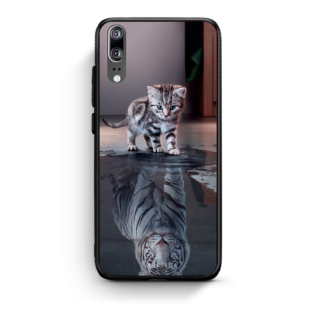 4 - Huawei P20 Tiger Cute case, cover, bumper