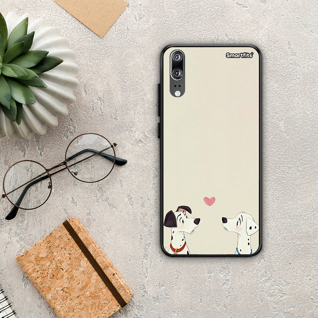 Dalmatians Love - Huawei P20 θήκη