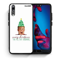 Thumbnail for Θήκη Huawei P20 Filthy Animal από τη Smartfits με σχέδιο στο πίσω μέρος και μαύρο περίβλημα | Huawei P20 Filthy Animal case with colorful back and black bezels