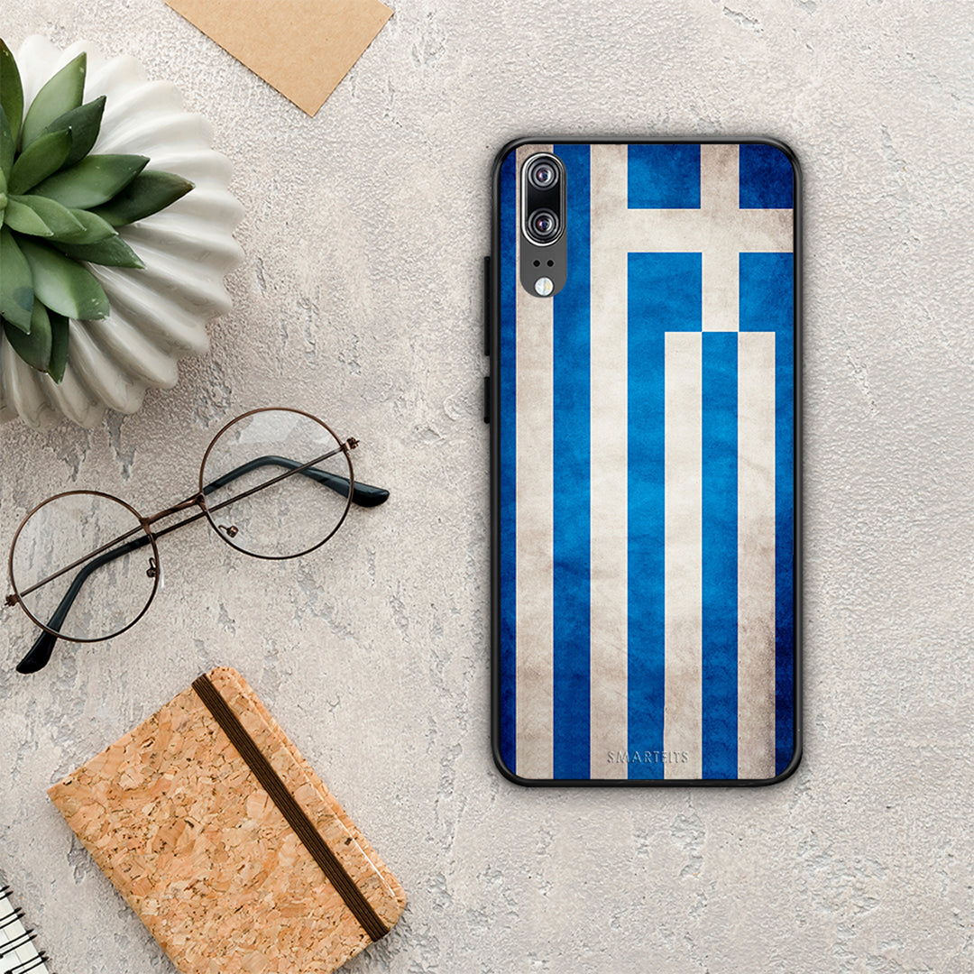 Flag Greek - Huawei P20 case
