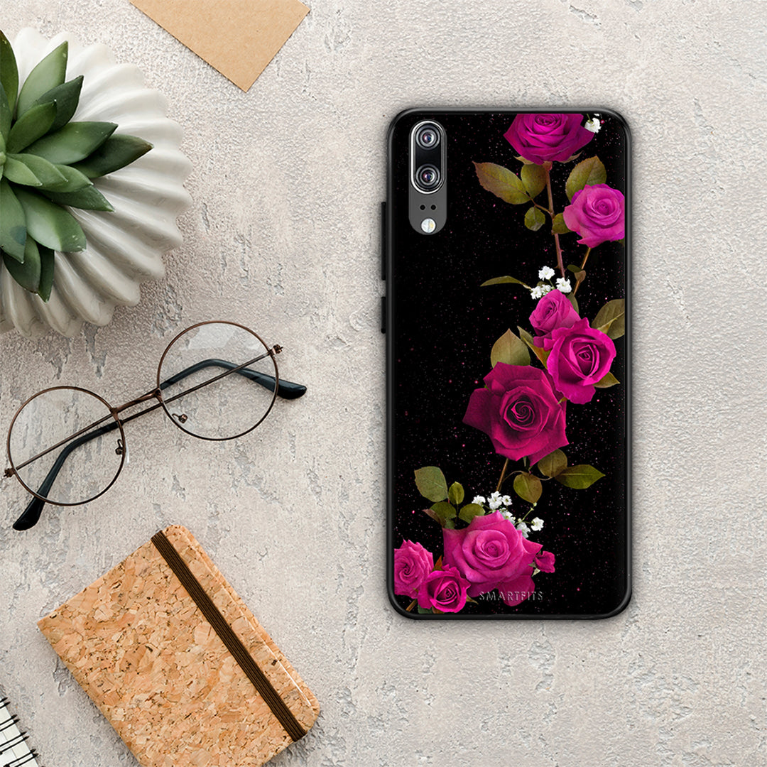 Flower Red Roses - Huawei P20 case