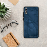 Thumbnail for Geometric Blue Abstract - Huawei P20 case