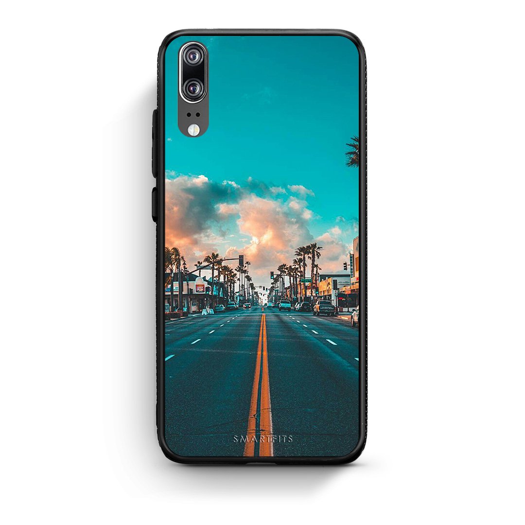 4 - Huawei P20 City Landscape case, cover, bumper