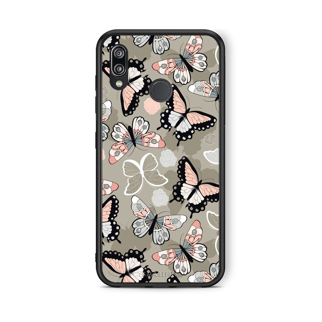135 - Huawei P20 Lite Butterflies Boho case, cover, bumper