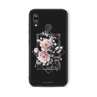 Thumbnail for 4 - Huawei P20 Lite Frame Flower case, cover, bumper