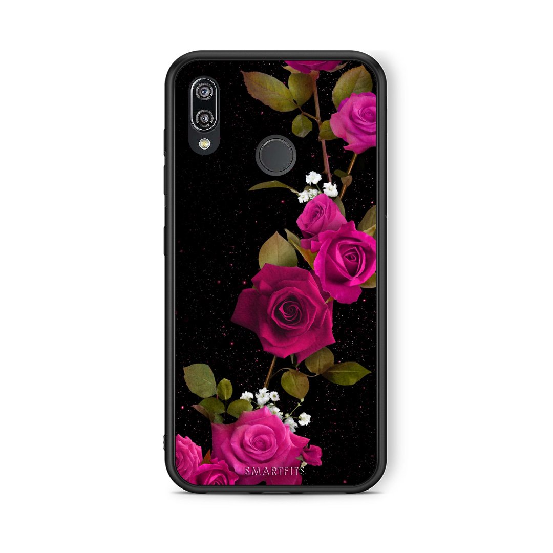 4 - Huawei P20 Lite Red Roses Flower case, cover, bumper