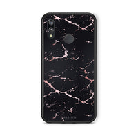Thumbnail for 4 - Huawei P20 Lite Black Rosegold Marble case, cover, bumper