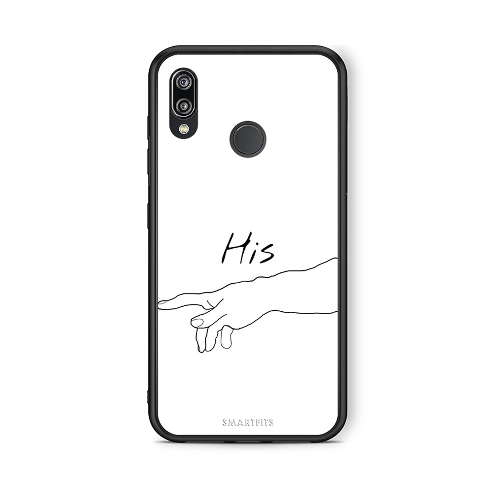 Huawei P20 Lite Aeshetic Love 2 Θήκη Αγίου Βαλεντίνου από τη Smartfits με σχέδιο στο πίσω μέρος και μαύρο περίβλημα | Smartphone case with colorful back and black bezels by Smartfits