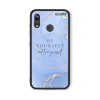 Thumbnail for Huawei P20 Lite Be Yourself θήκη από τη Smartfits με σχέδιο στο πίσω μέρος και μαύρο περίβλημα | Smartphone case with colorful back and black bezels by Smartfits