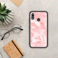 Thumbnail for Boho Pink Feather - Huawei P20 Lite case