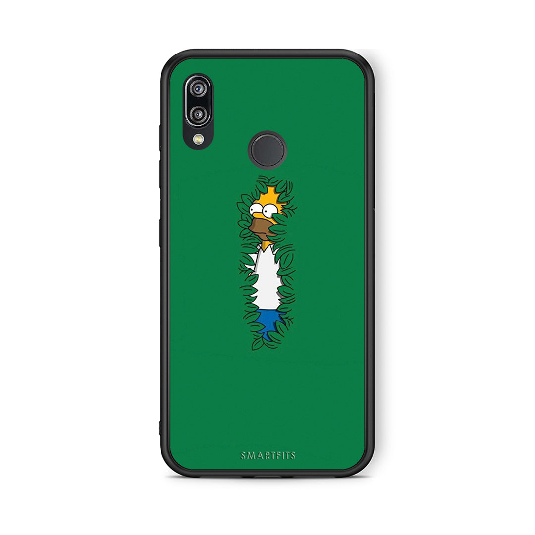 Huawei P20 Lite Bush Man Θήκη Αγίου Βαλεντίνου από τη Smartfits με σχέδιο στο πίσω μέρος και μαύρο περίβλημα | Smartphone case with colorful back and black bezels by Smartfits