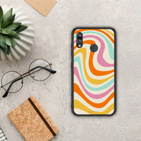 Thumbnail for Colorful Waves - Huawei P20 Lite case