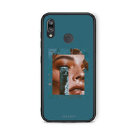 Thumbnail for Huawei P20 Lite Cry An Ocean θήκη από τη Smartfits με σχέδιο στο πίσω μέρος και μαύρο περίβλημα | Smartphone case with colorful back and black bezels by Smartfits