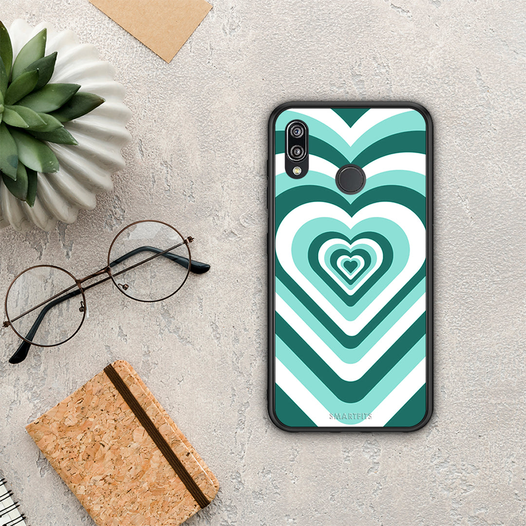 Green Hearts - Huawei P20 Lite case