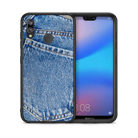 Thumbnail for Θήκη Huawei P20 Lite Jeans Pocket από τη Smartfits με σχέδιο στο πίσω μέρος και μαύρο περίβλημα | Huawei P20 Lite Jeans Pocket case with colorful back and black bezels