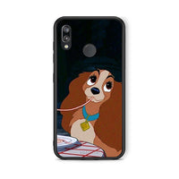 Thumbnail for Huawei P20 Lite Lady And Tramp 2 Θήκη Αγίου Βαλεντίνου από τη Smartfits με σχέδιο στο πίσω μέρος και μαύρο περίβλημα | Smartphone case with colorful back and black bezels by Smartfits