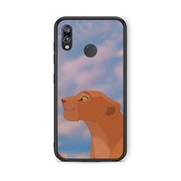Thumbnail for Huawei P20 Lite Lion Love 2 Θήκη Αγίου Βαλεντίνου από τη Smartfits με σχέδιο στο πίσω μέρος και μαύρο περίβλημα | Smartphone case with colorful back and black bezels by Smartfits