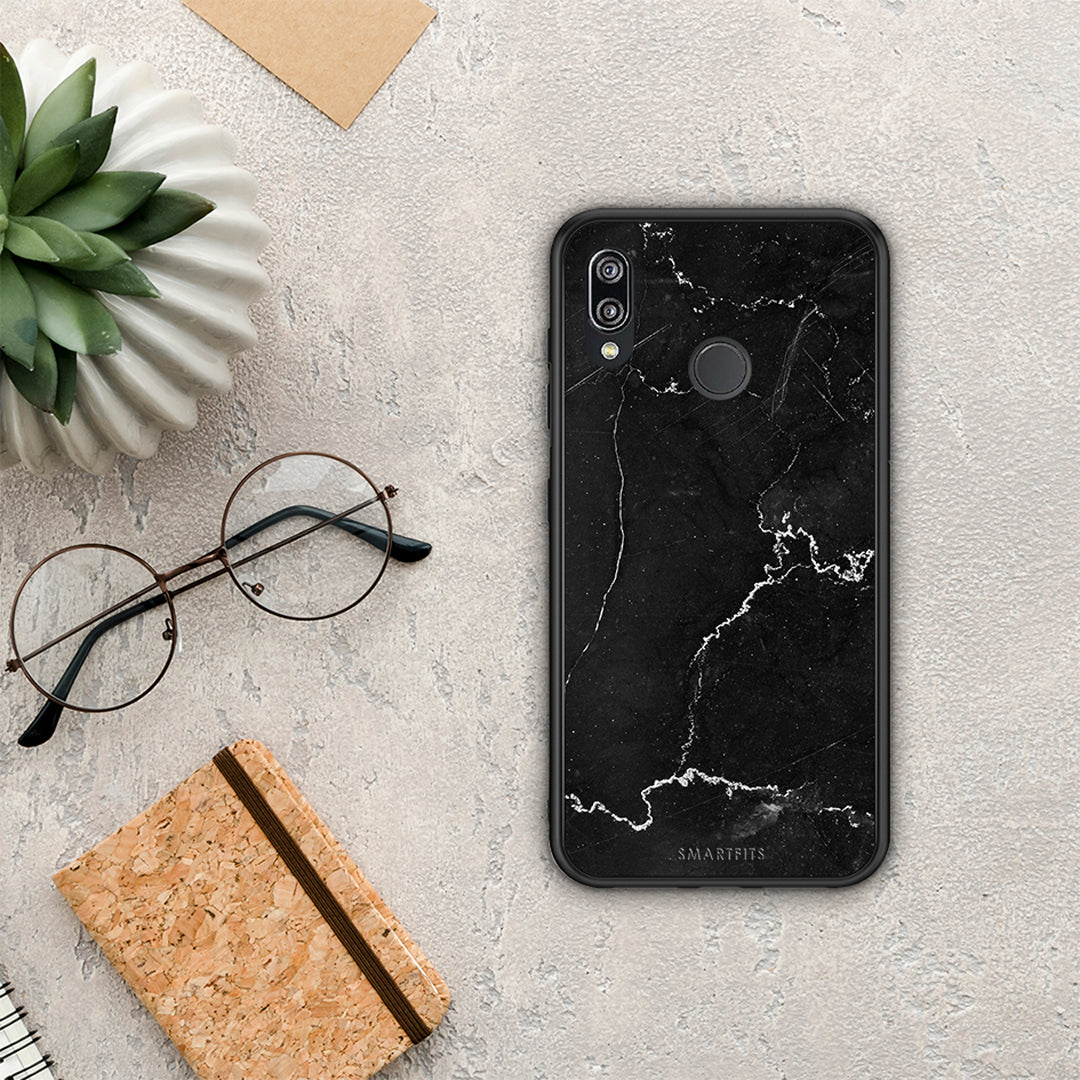 Marble Black - Huawei P20 Lite case