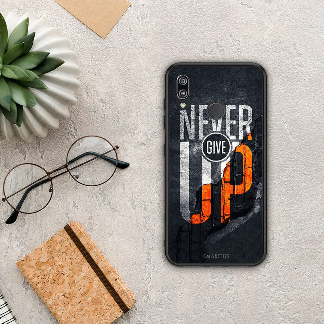 Never Give Up - Huawei P20 Lite θήκη