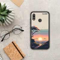 Thumbnail for Pixel Sunset - Huawei P20 Lite case