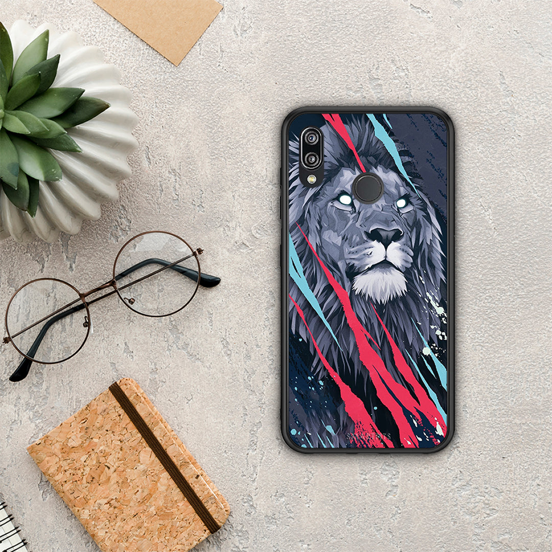 PopArt Lion Designer - Huawei P20 Lite case