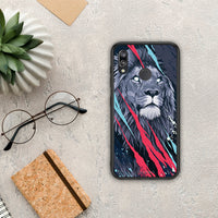 Thumbnail for PopArt Lion Designer - Huawei P20 Lite case