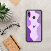 Thumbnail for Purple Mariposa - Huawei P20 Lite case
