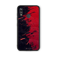 Thumbnail for Huawei P20 Lite Red Paint Θήκη Αγίου Βαλεντίνου από τη Smartfits με σχέδιο στο πίσω μέρος και μαύρο περίβλημα | Smartphone case with colorful back and black bezels by Smartfits