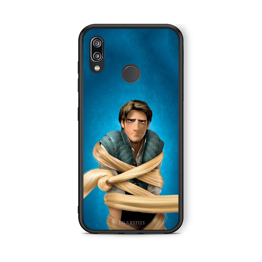 Huawei P20 Lite Tangled 1 Θήκη Αγίου Βαλεντίνου από τη Smartfits με σχέδιο στο πίσω μέρος και μαύρο περίβλημα | Smartphone case with colorful back and black bezels by Smartfits