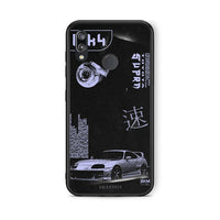 Thumbnail for Huawei P20 Lite Tokyo Drift Θήκη Αγίου Βαλεντίνου από τη Smartfits με σχέδιο στο πίσω μέρος και μαύρο περίβλημα | Smartphone case with colorful back and black bezels by Smartfits