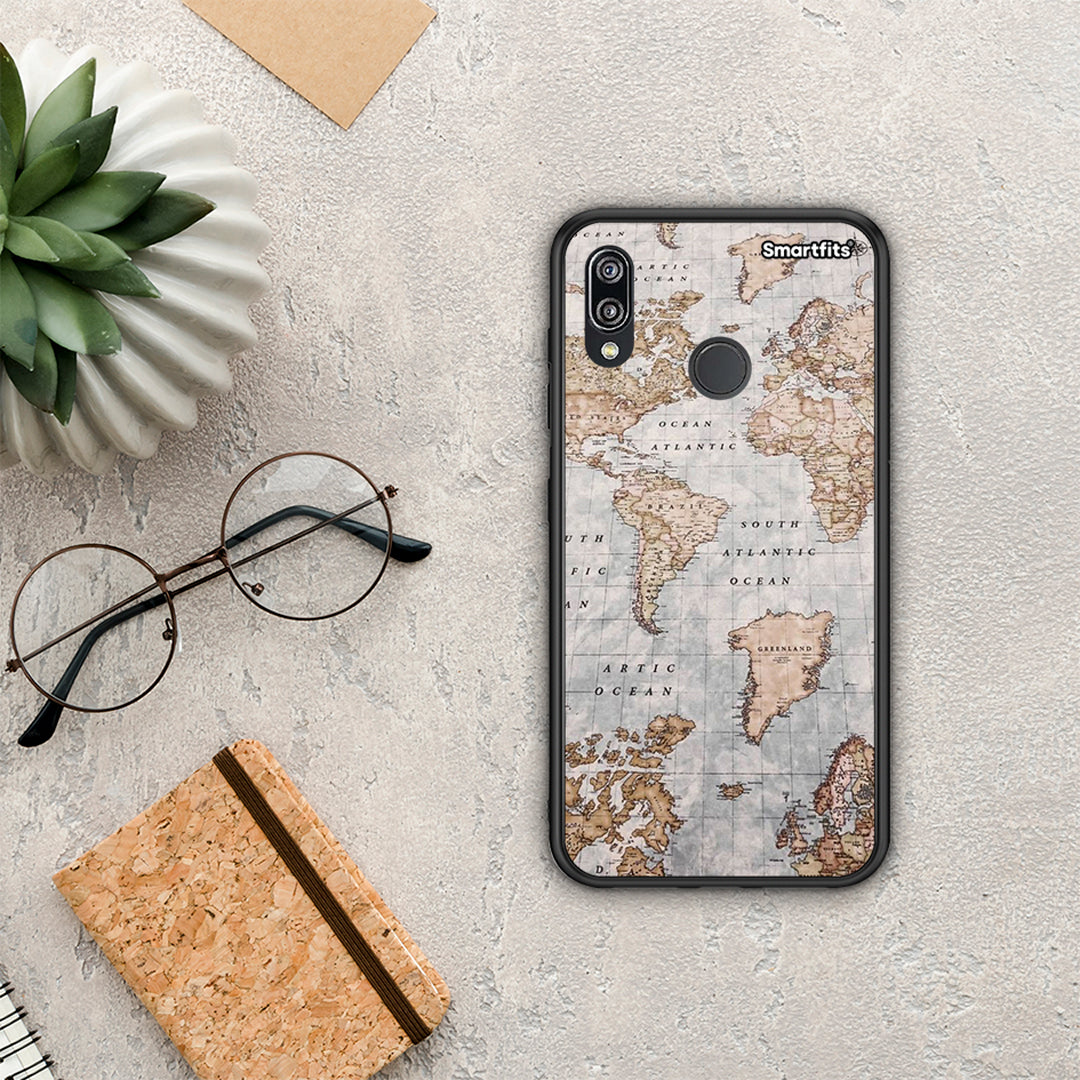 World Map - Huawei P20 Lite case