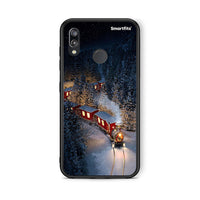 Thumbnail for Huawei P20 Lite Xmas Train θήκη από τη Smartfits με σχέδιο στο πίσω μέρος και μαύρο περίβλημα | Smartphone case with colorful back and black bezels by Smartfits