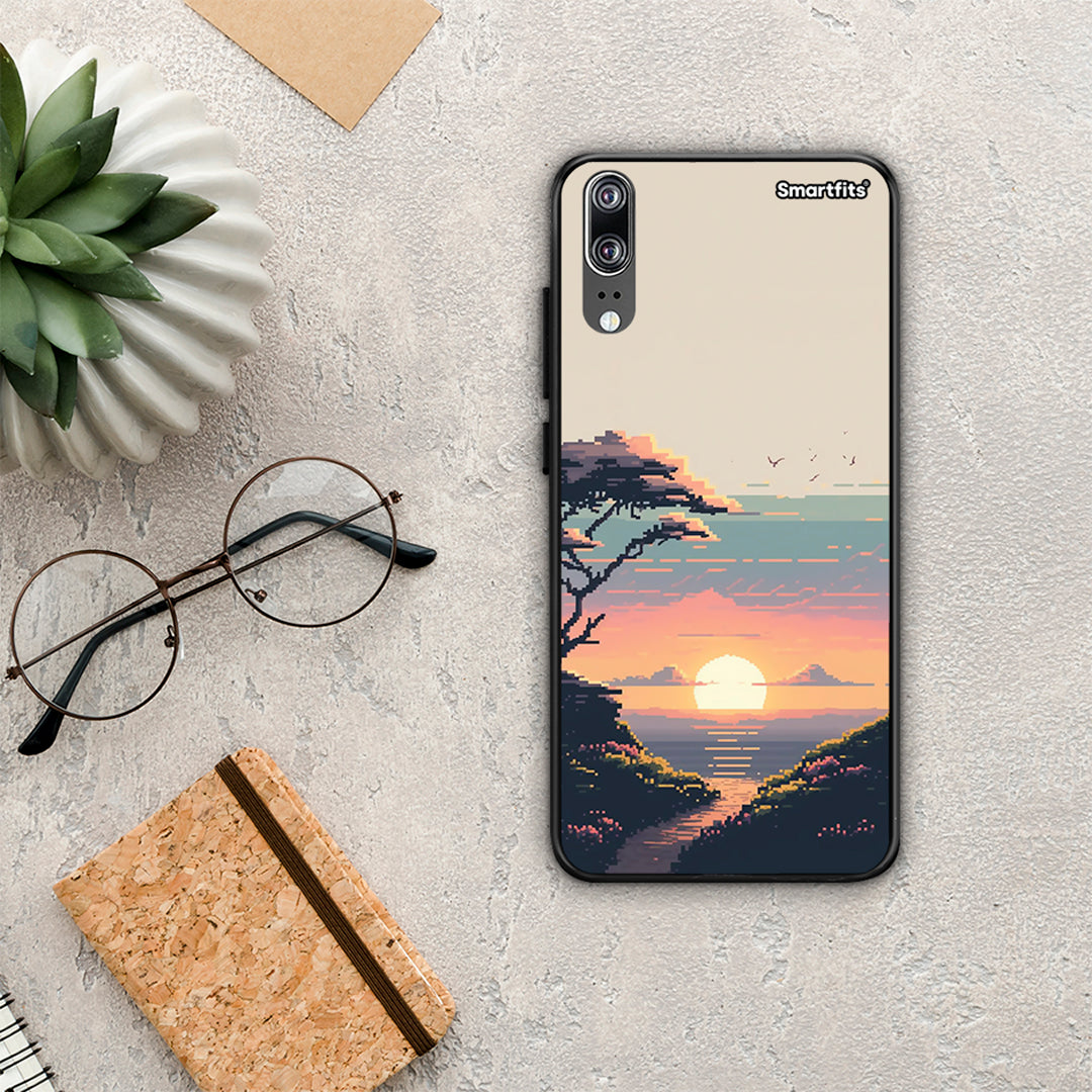 Pixel Sunset - Huawei P20 case