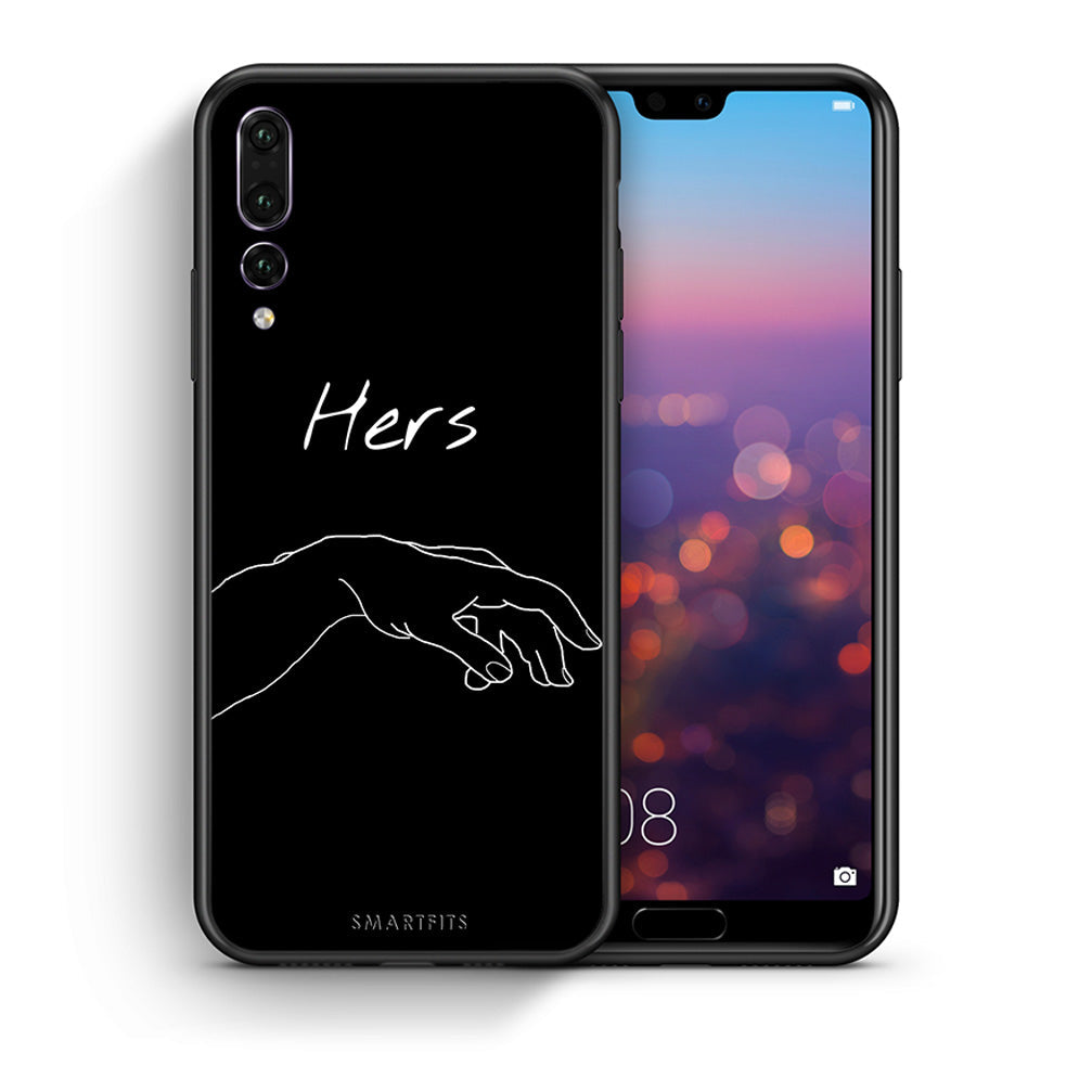 Θήκη Αγίου Βαλεντίνου Huawei P20 Pro Aeshetic Love 1 από τη Smartfits με σχέδιο στο πίσω μέρος και μαύρο περίβλημα | Huawei P20 Pro Aeshetic Love 1 case with colorful back and black bezels
