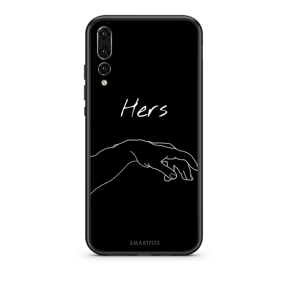 huawei p20 pro Aeshetic Love 1 Θήκη Αγίου Βαλεντίνου από τη Smartfits με σχέδιο στο πίσω μέρος και μαύρο περίβλημα | Smartphone case with colorful back and black bezels by Smartfits