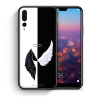 Thumbnail for Θήκη Huawei P20 Pro Angels Demons από τη Smartfits με σχέδιο στο πίσω μέρος και μαύρο περίβλημα | Huawei P20 Pro Angels Demons case with colorful back and black bezels