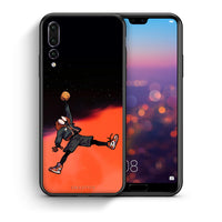 Thumbnail for Θήκη Huawei P20 Pro Basketball Hero από τη Smartfits με σχέδιο στο πίσω μέρος και μαύρο περίβλημα | Huawei P20 Pro Basketball Hero case with colorful back and black bezels