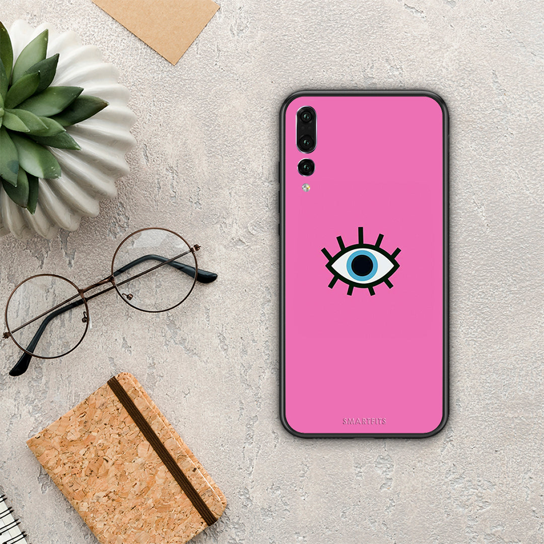 Blue Eye Pink - Huawei P20 Pro case