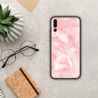 Thumbnail for Boho Pink Feather - Huawei P20 Pro case