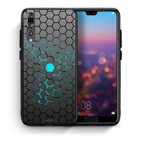 Thumbnail for Θήκη Huawei P20 Pro Hexagonal Geometric από τη Smartfits με σχέδιο στο πίσω μέρος και μαύρο περίβλημα | Huawei P20 Pro Hexagonal Geometric case with colorful back and black bezels