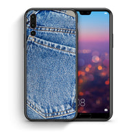 Thumbnail for Θήκη Huawei P20 Pro Jeans Pocket από τη Smartfits με σχέδιο στο πίσω μέρος και μαύρο περίβλημα | Huawei P20 Pro Jeans Pocket case with colorful back and black bezels