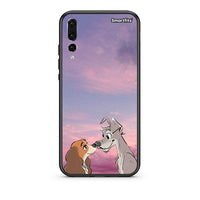 Thumbnail for huawei p20 pro Lady And Tramp θήκη από τη Smartfits με σχέδιο στο πίσω μέρος και μαύρο περίβλημα | Smartphone case with colorful back and black bezels by Smartfits