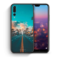 Thumbnail for Θήκη Huawei P20 Pro City Landscape από τη Smartfits με σχέδιο στο πίσω μέρος και μαύρο περίβλημα | Huawei P20 Pro City Landscape case with colorful back and black bezels