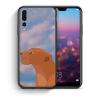 Thumbnail for Θήκη Αγίου Βαλεντίνου Huawei P20 Pro Lion Love 2 από τη Smartfits με σχέδιο στο πίσω μέρος και μαύρο περίβλημα | Huawei P20 Pro Lion Love 2 case with colorful back and black bezels