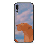 Thumbnail for huawei p20 pro Lion Love 2 Θήκη Αγίου Βαλεντίνου από τη Smartfits με σχέδιο στο πίσω μέρος και μαύρο περίβλημα | Smartphone case with colorful back and black bezels by Smartfits