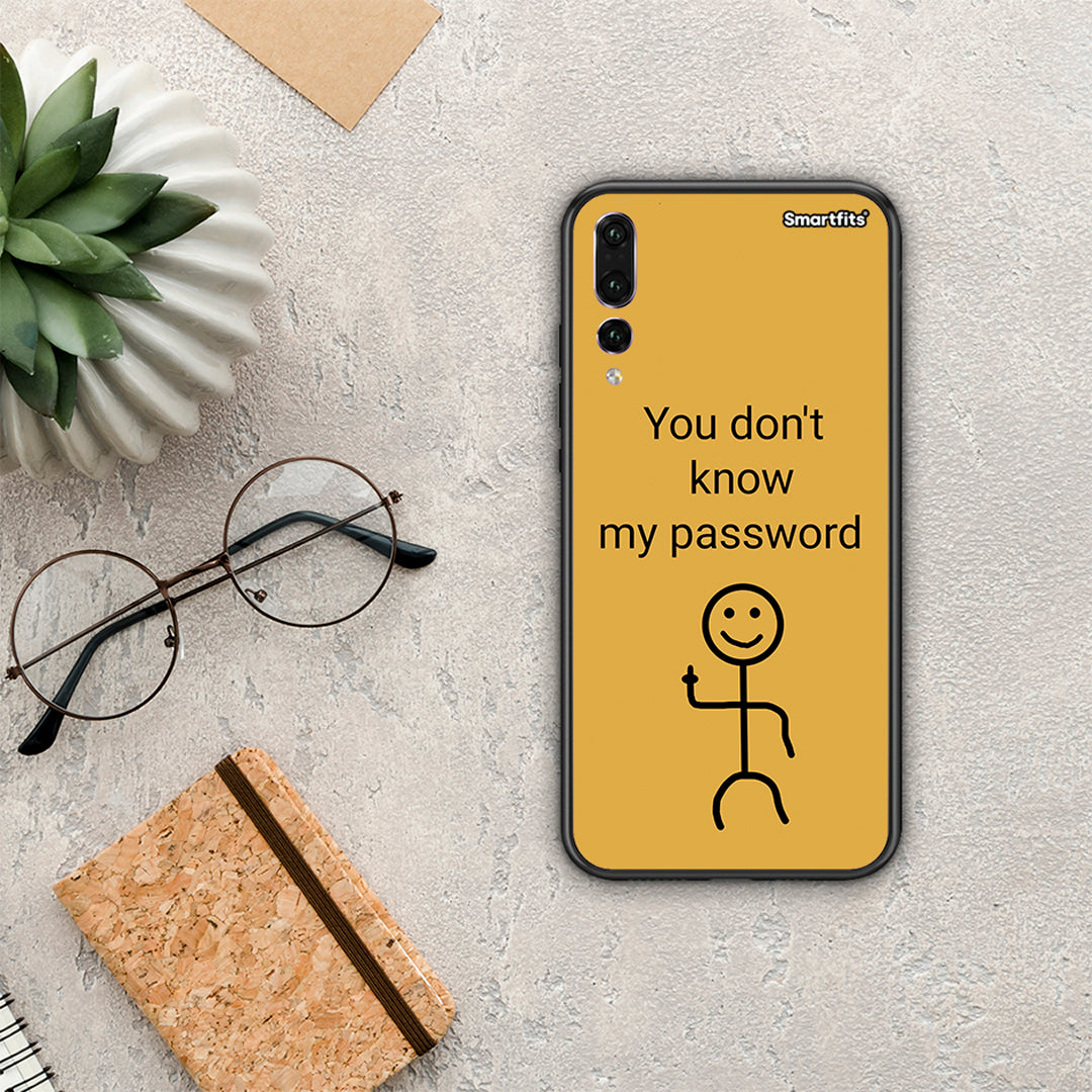 My Password - Huawei P20 Pro case