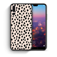 Thumbnail for Θήκη Huawei P20 Pro New Polka Dots από τη Smartfits με σχέδιο στο πίσω μέρος και μαύρο περίβλημα | Huawei P20 Pro New Polka Dots case with colorful back and black bezels