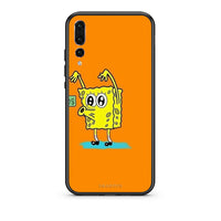 Thumbnail for huawei p20 pro No Money 2 Θήκη Αγίου Βαλεντίνου από τη Smartfits με σχέδιο στο πίσω μέρος και μαύρο περίβλημα | Smartphone case with colorful back and black bezels by Smartfits